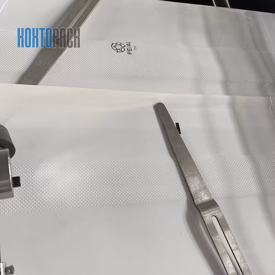 Double Layer PE PP Bottom Gusset Heavy Duty / Light Duty Pouch Bag Making Machine